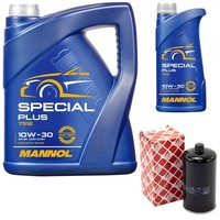 MotoröL Set 10W-30 Special Plus API SN 6 Liter + ÖLfilter FüR VW Transporter IV