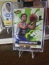 Wild Card Splat 2026 Gold Christian Laettner Numbered 4/5 Basketball Card