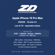Apple iPhone 16 Pro Max 256GB   Grade A+ · E...