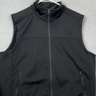 The North Face WindWall Softshell Vest Mens XL Black Full Zip Outdoor Sleeveless