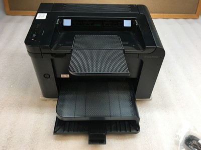 HP LaserJet P1606dn Workgroup Monochrome Laser Printer CE749A W/ 19K Pgs + Toner