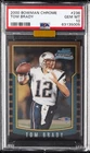 2000 BOWMAN CHROME #236 TOM BRADY ROOKIE RC PSA 10