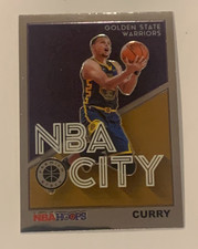 2019-20 Hoops Premium Stephen Curry NBA City Insert Card - Golden State Warriors