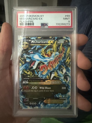 M Charizard-EX graded PSA 9 for sale on eBay