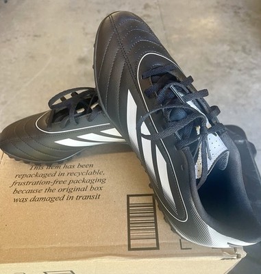 New! Mens ADIDAS GOLETTO IX TURF SOCCER CLEATS IH0083 BLACK  display picture 2