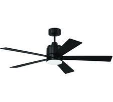 Craftmade MCY52FB5 McCoy 52 inch Flat Black Fan