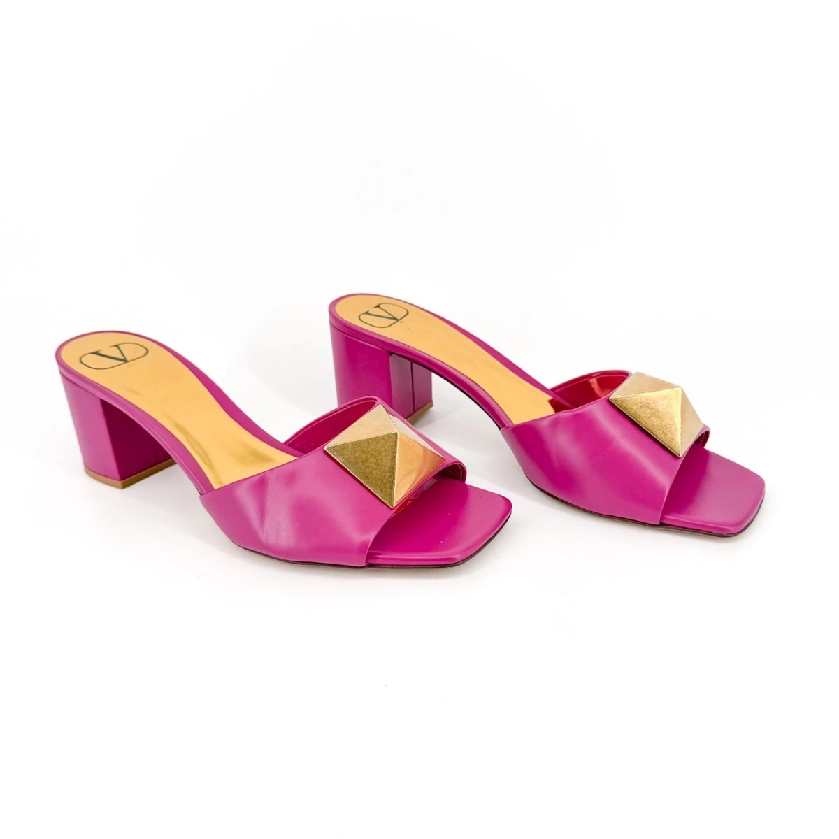 Valentino Pink Rockstud Sandals for Women for sale | eBay