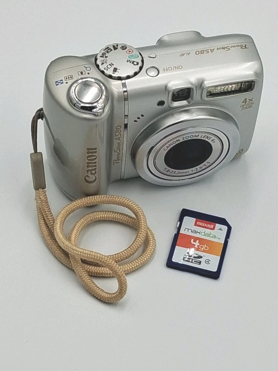 Canon Powershot A580 Viewfinder Digital Cameras for Sale | Shop