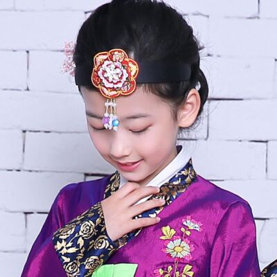 Korean Traditional Hanbok Hair Bands Women Vintage Headband 