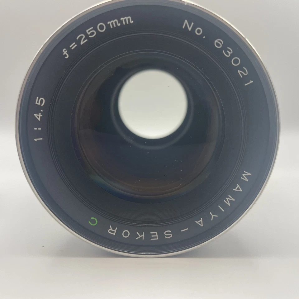 Lente teleobjetivo Mf Mamiya Sekor C 250 mm f/4,5 para RB67 Pro S SD de JAPÓN Foto 2 de 4