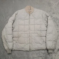 Vintage Walls Jacket Mens Medium Gray Blizard Pruf Puffer Made in USA Workwear