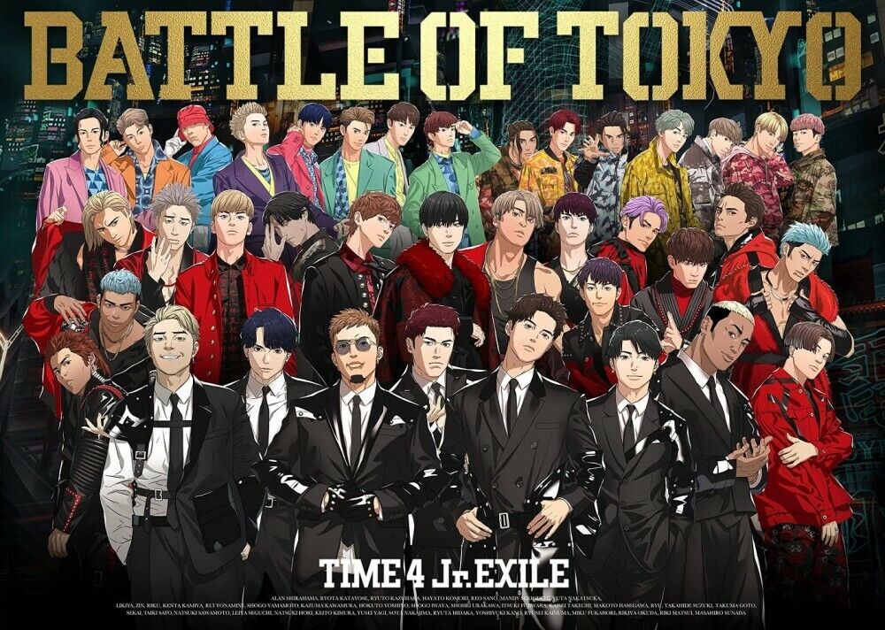 BATTLE OF TOKYO TIME4 Jr.EXILE First Limited Edition CD Blu-ray Photobook  Japan