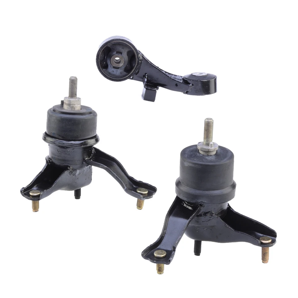 Engine Motor & Trans Mount Set 3PCS. 08-10 for Toyota Highlander Hybrid 3.3L V6 — 第 2/4 张图片