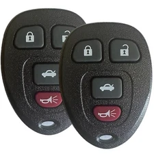 2 For 15912859 Ouc60270 Chevrolet Impala Keyless Entry Remote Car Key Fob