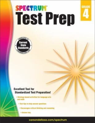 Spectrum Test Prep, Grade 4 - Paperback By Spectrum - GOOD