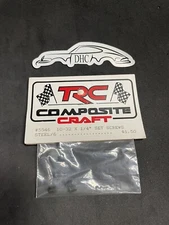 TRC Composite Craft Vintage RC Car Part # 5546 Set Screws 10-32 X 1/4” (6)
