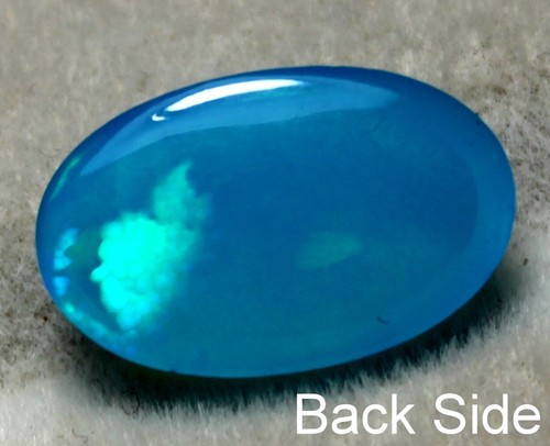 Beautiful Natural Paraiba Ethiopian Opal Dyed Welo Fire Cabochon Stone 1.85 Ct - Picture 6 of 13