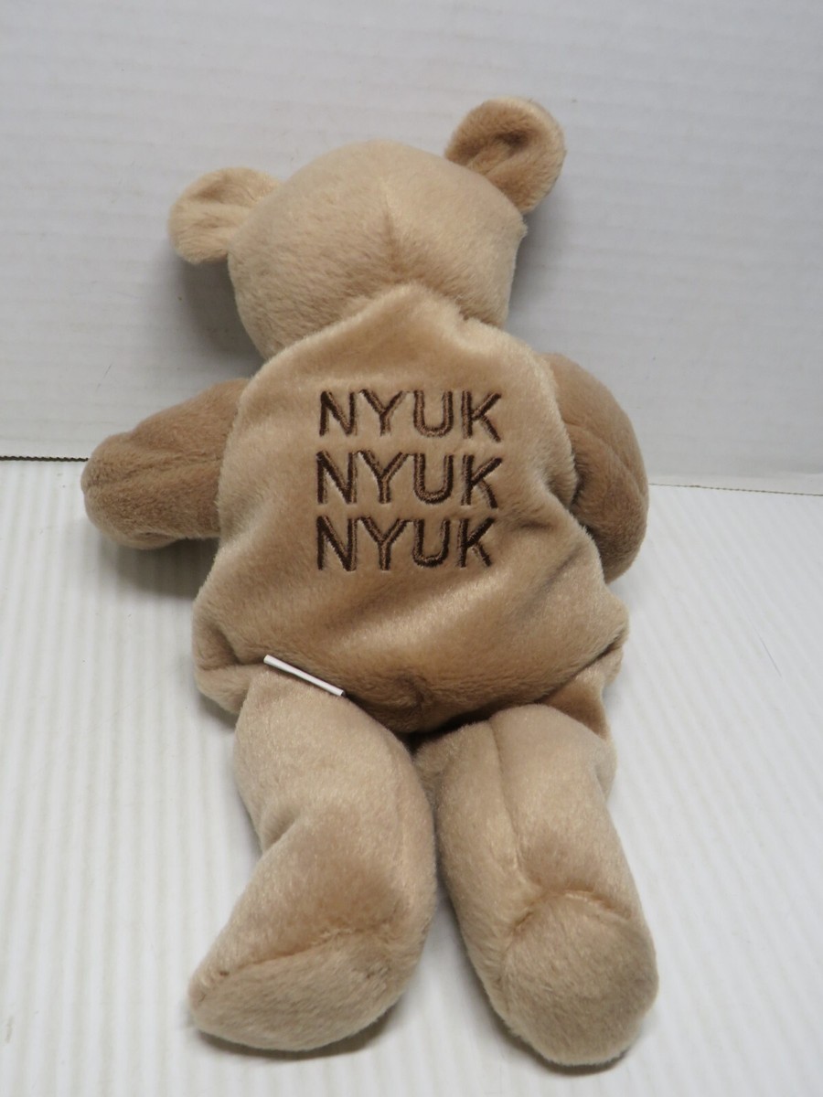 映画 三ばか大将 The Three Stooges ぬいぐるみ フィギュア CURLY THE THREE STOOGES NYUCK PROMO PLUSH BEAR COLLECTIBLE DART
