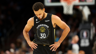 Nike NBA Golden State Warriors 2021/22 Stephen Curry City Edition Mixtape Swingman Jersey Black