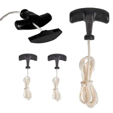 3 Set Pull Cord Start Rope w/New Recoil Starter Handle for Predator 212 Mini ...