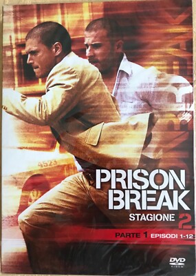 Prison Break 2. Staffel Nr. 2 VERSIEGELT (Episoden 17-22) mit 3 DVDs in Italien