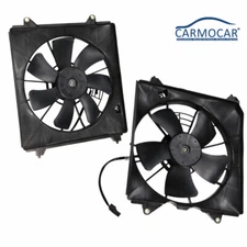 A/C Condenser&Radiator Fan Assembly For 2008-2012 Honda Accord & Crosstour 12-15