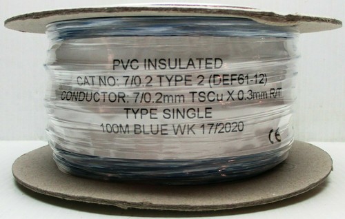 BLUE Model Railway Layout Wire 7/0.2mm 1.4A PICK YOUR OWN LENGTH - 2nd Post - Picture 2 of 8