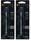 Cross Pens 8513-2 Twin Pack of Medium Black Refills for Cross Ballpoint pens