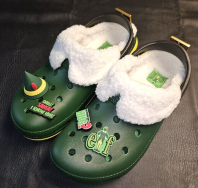   Buddy The Elf × Crocs Lined Clogs - LIMITED - Men's 10 / Wmns 12 - *IN HAND*