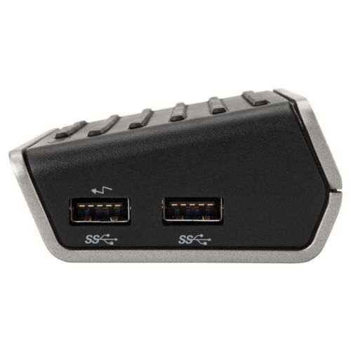 TARGUS USB 3 UNIVERSAL DOCK HUB DUAL VID HDMI DP DVI INKL LADEGERÄT PSU USB C KABEL - Bild 14 von 16