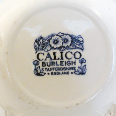 CALICO by Burleigh Staffordshire Dinner Plate 10.5