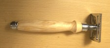 Box Elder burl wood Edwin Jagger DE Double Edge Safety Razor Shaving Handle