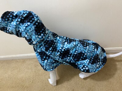 Doberman large Dog Coat With Snood Double Layer Fleece 26 Inch | eBay