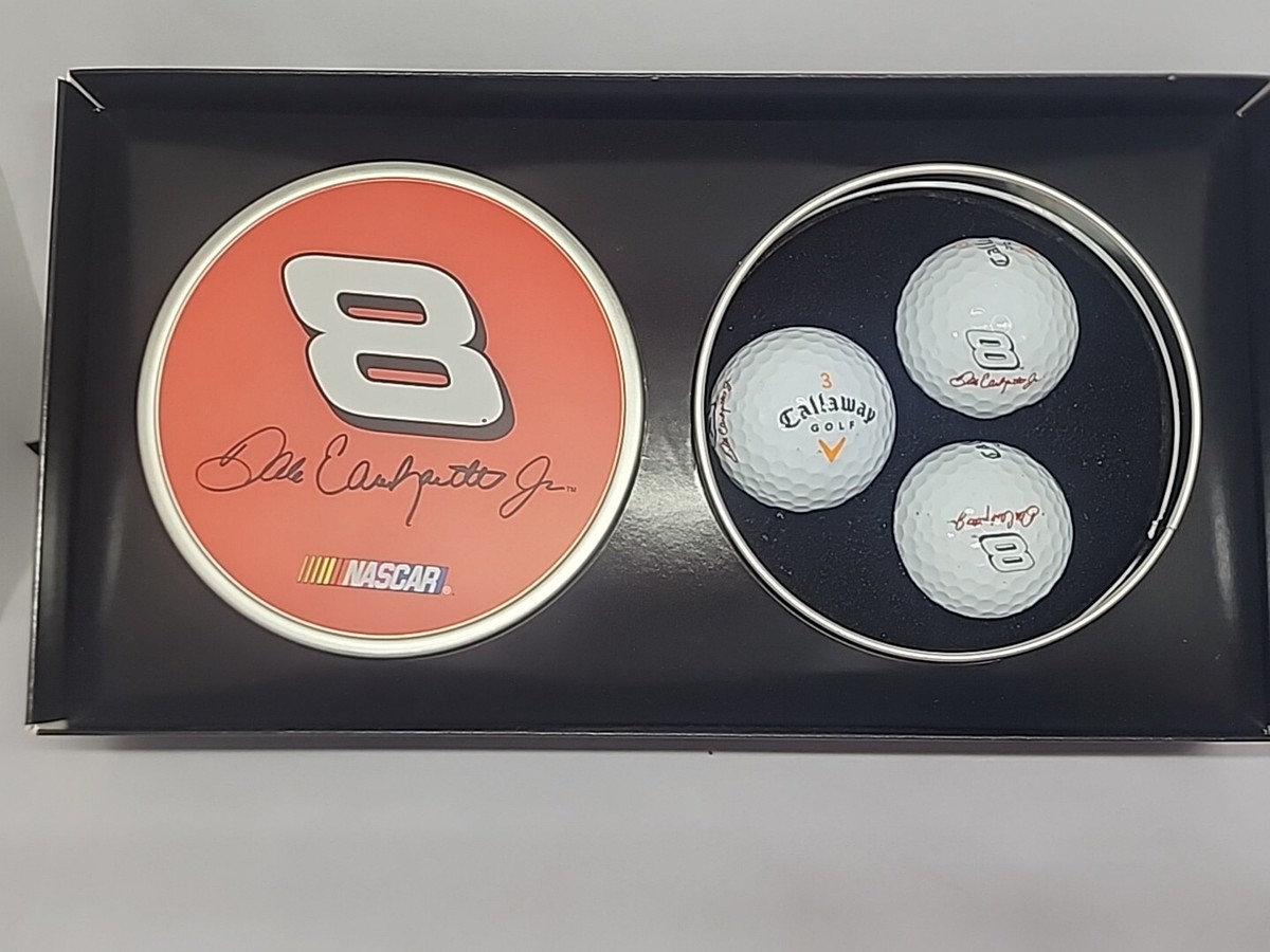 ボール bird Jr Dale Earnhardt Jr. Callaway Warbird Golf Ball Collectors Set w/Tin