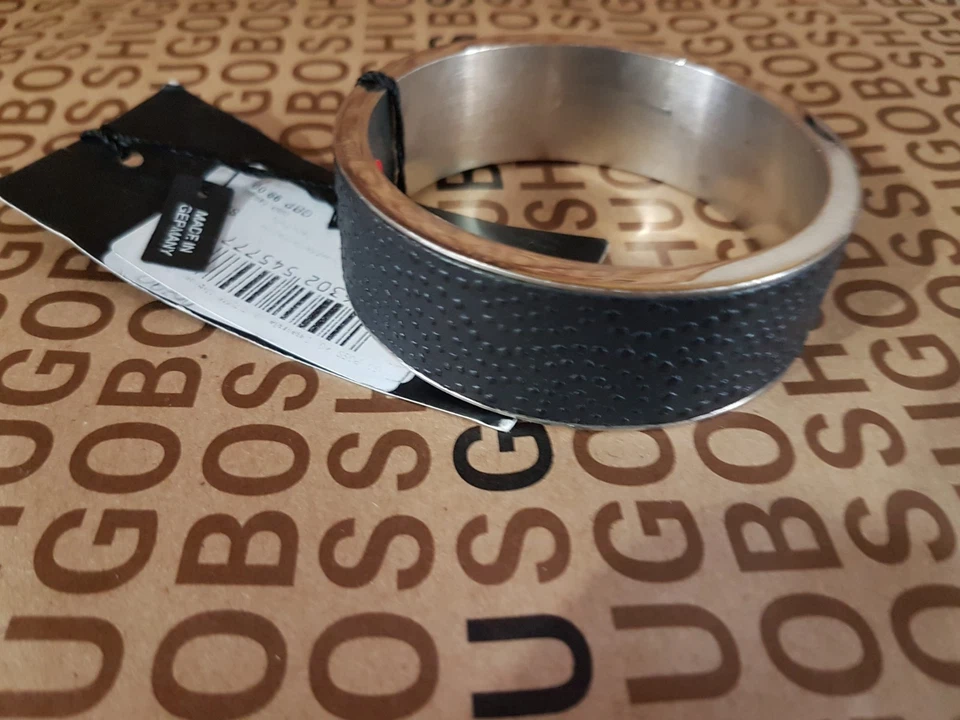 HUGO BOSS RELÓGIO DE PULSO FEMININO MODA FEMININA PULSEIRA PULSEIRA JOALHERIA £148 - Imagem 2 de 4