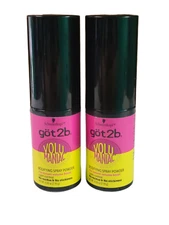 2X Got 2B Volumaniac Bodifying Spray Powder 0.28 Ounce (Pack of 2) NEW