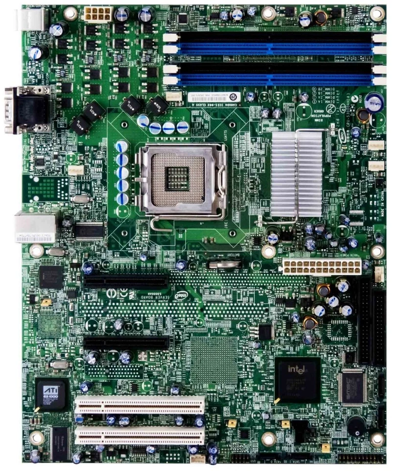 Mainboards Intel S3000AH D52072-207 Socket 775 DDR2 PCI Pci-E D52072-207 ATX - Image 2 of 2