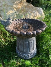 Zimmerbrunnen Katzenbrunnen Vogeltränke mit LED-Beleuchtung 