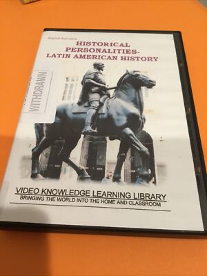 Historical Personalities - Latin American History DVD Ex-library