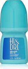 Revlon Hi Dri Body Deodorant Roll On 24 Hour Protection Powder Fresh Clear Dry