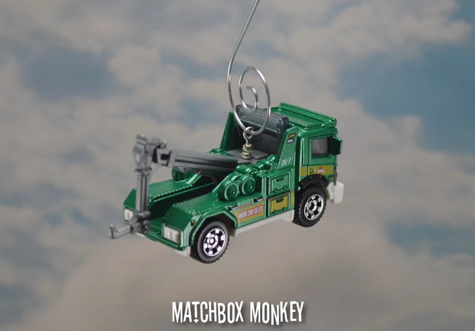 Tow Truck Wrecker Custom Christmas Ornament Adorno Lift Crane Towing Adorno - Image 3 of 4