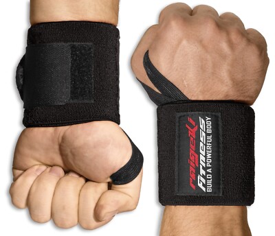 Raigeki Fitness Handgelenk Bandagen [2er Set] Extra starker Halt - Wrist Wraps