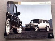 2004 Mercedes Benz G500 G55 Amg 36-page Original Car Sales Brochure Catalog