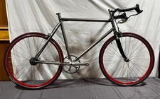 Litespeed Tachyon 58cm C-T Titanium Road Frame Carbon Fork Shimano Tricolor++