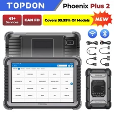 TOPDON Phoenix Plus 2 Car OBD2 Bidirectional Diagnostic Scan Tool €CU Coding