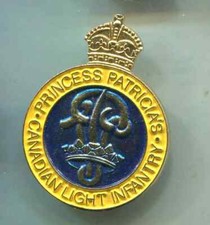 Kanada Princess Patricias Canadian Light Infantry mit Pin  32 x 43mm (sw229)