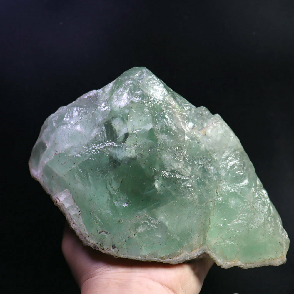 6.84lb Natural Green Fluorite Quartz Crystal Mineral Specimen