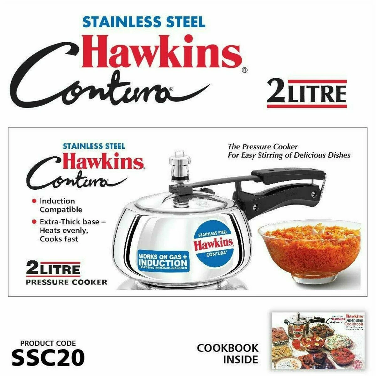2 litre top induction cooker