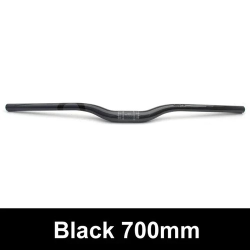 3K Glossy Carbon Fiber MTB Bicycle Flat/ Rise Handlebar Straight 31.8*600-740mm - Picture 15 of 47