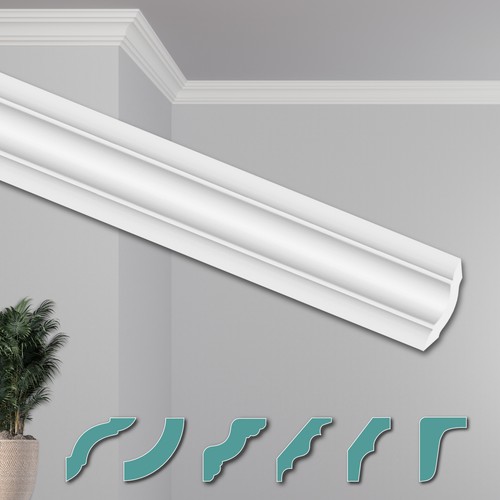 HEXIMO plafondlijsten modern piepschuim, 30 meter stuclijsten piepschuim lijsten - Afbeelding 41 van 78